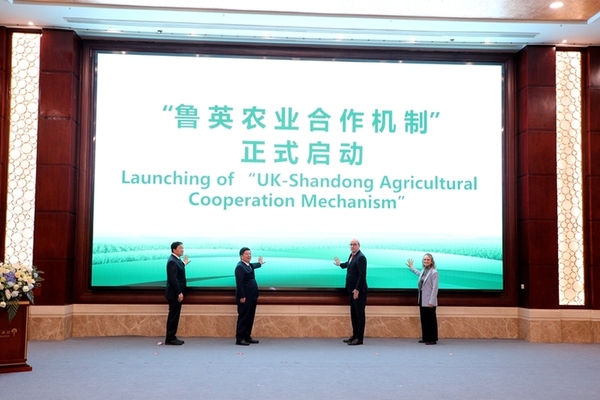 Weifang hosts UK-Shandong Dialogue to boost agricultural ties