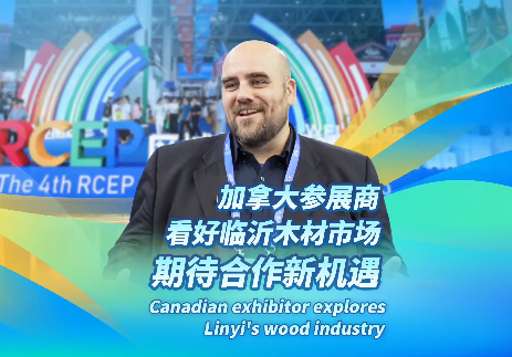 Canadian exhibitor explores Linyi's wood industry