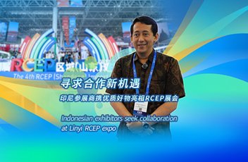 Indonesian exhibitors seek collaboration at Linyi RCEP expo